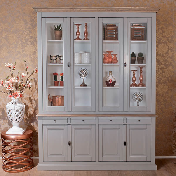 Kingbridge Large Glass Display Cabinet