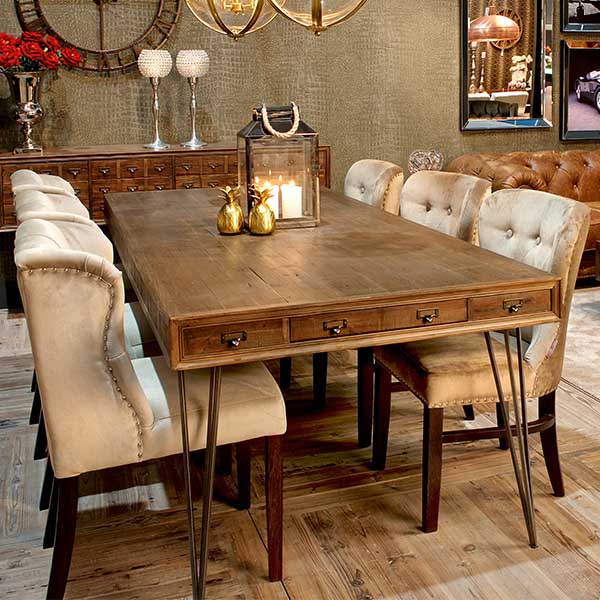Barclay Reclaimed Wood Dining Table