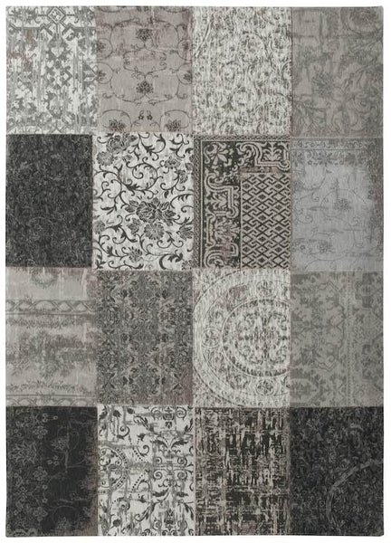 Louis de Poortere Vintage Patchwork Black and White