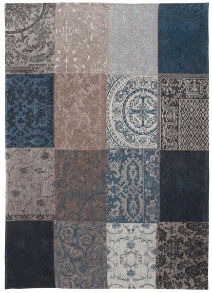 Louis de Poortere Blue Denim Rug