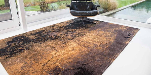 Louis de Poortere Mad Men Cracks Deep Mine Rug