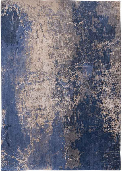 Louis de Poortere Mad Men Cracks Blue Rug