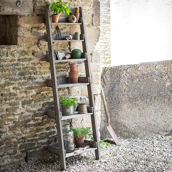 Aldsworth Small Wooden Shelf Ladder