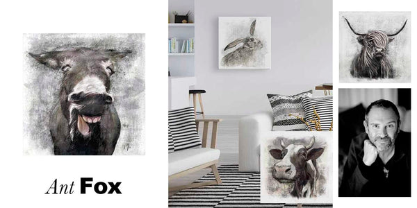 Ant Fox Gallery Canvas Wall Art