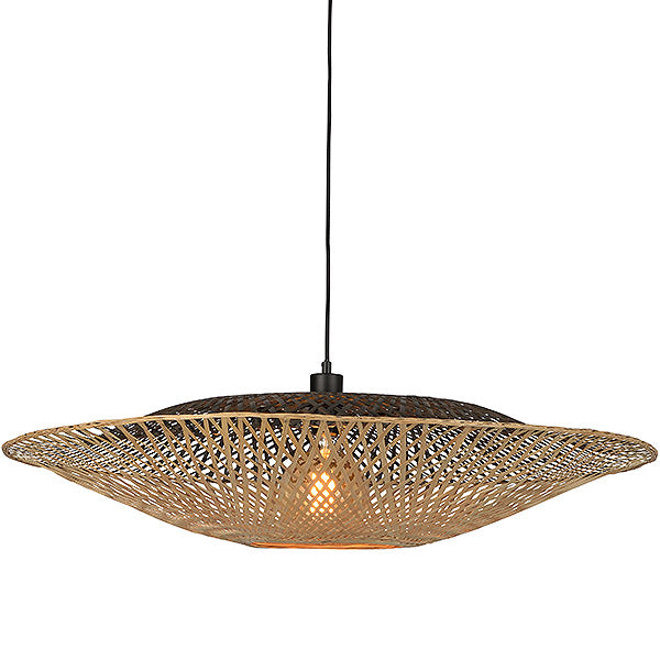 Bamboo Manta Pendant Light
