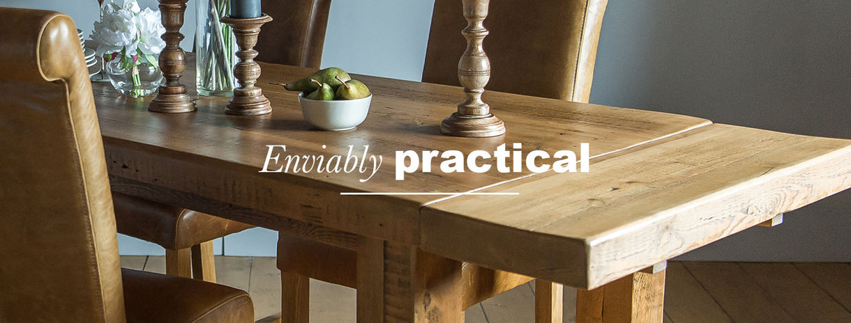 Beam Reclaimed Wood Dining Table