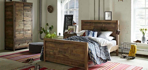 Standford Reclaimed Wood Bedroom Furniture