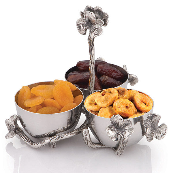 Bramble Flower Caddy Dip Sauce for Dining Table on Mothers Day