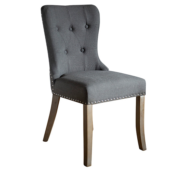 Brook Grey Upholstered Dining Chair