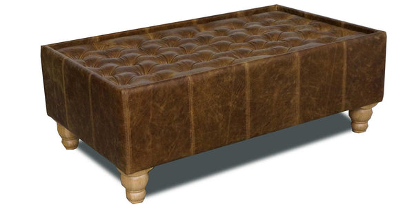 Leather Coffee Table