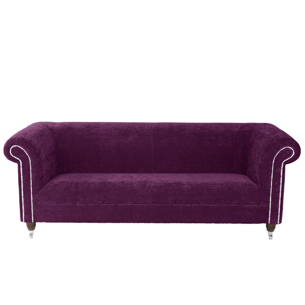 Byron Crushed Velvet Chesterfield Sofa