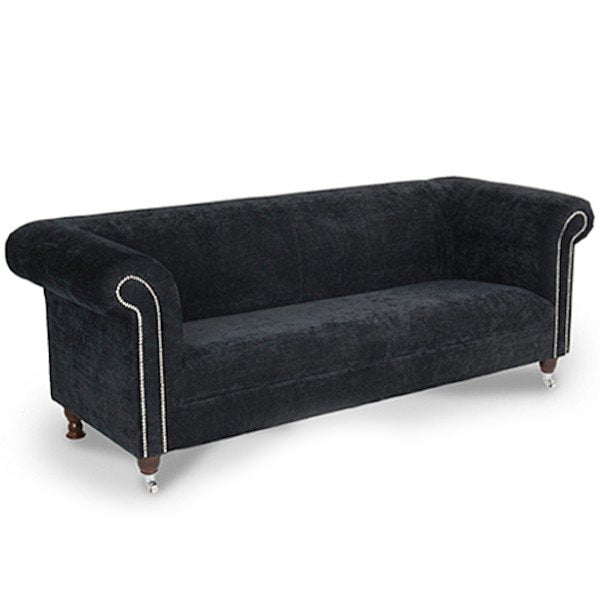 Byron Crushed Velvet Chesterfield Sofa