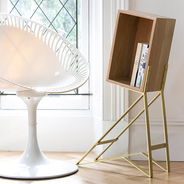 Chalfont Industrial Wood Bookcase