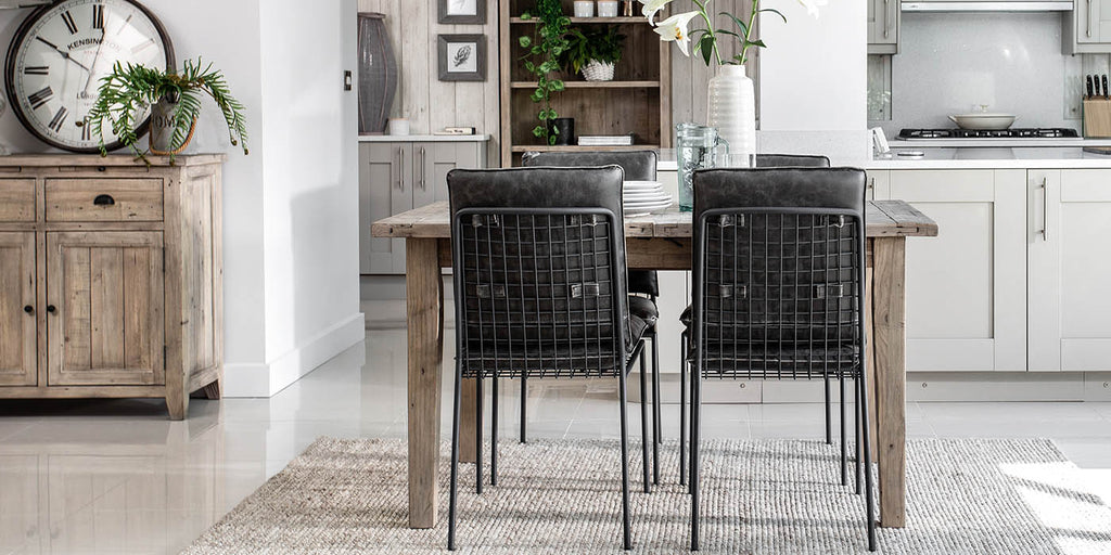 Chelwood Reclaimed Wood Extending Dining Set