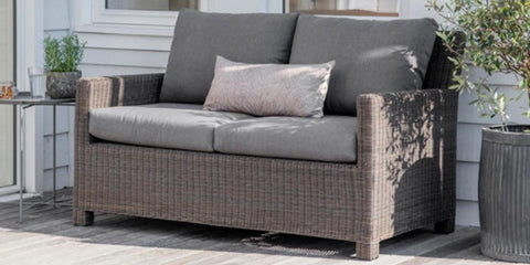 Chilgrove PE Rattan Garden Sofa for outdoors