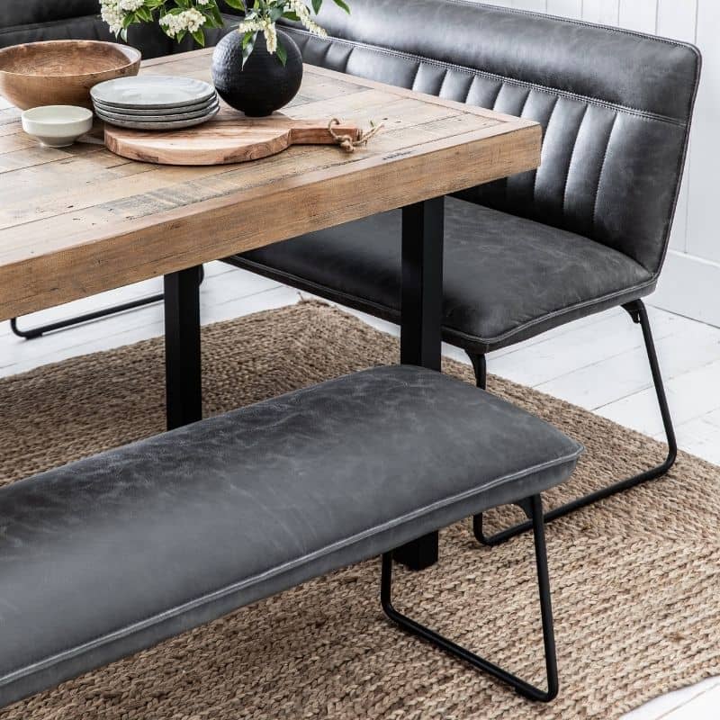 Cleo-Grey-Faux-Leather-Bench-web-closeup