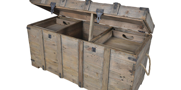 Colette Reclaimed Wood Blanket Box