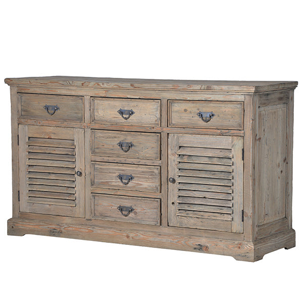 Colette large reclaimed wood sideboard