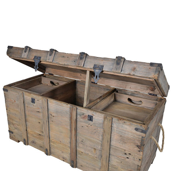 Colonial Reclaimed Wood Blanket Box