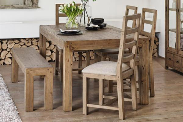 Cotswold Reclaimed Wood Dining Bench