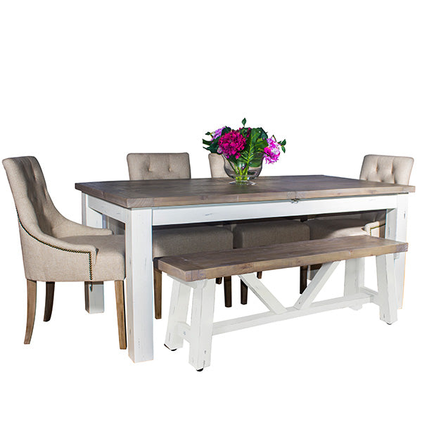 Dorset Reclaimed Wood Extendable Dining Table