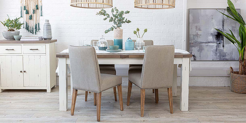 Dorset Reclaimed Wood Extending Dining Set