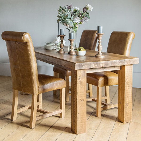 Beam Reclaimed Wood Dining Table
