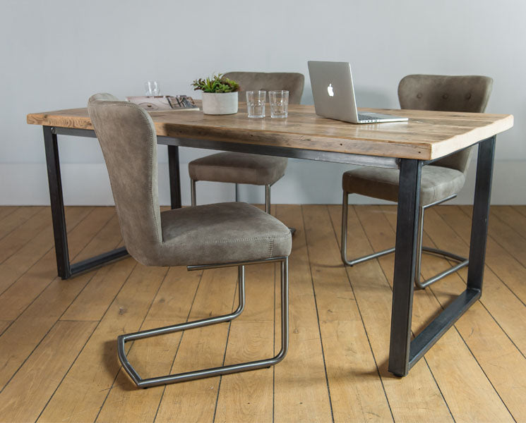 English Beam Industrial Boardroom Table