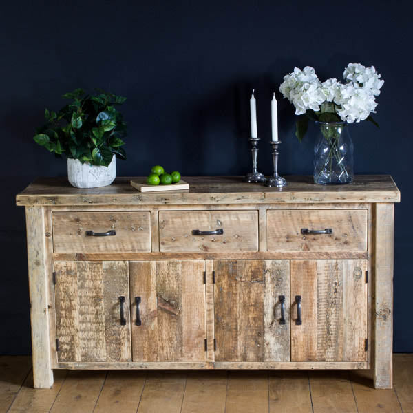 English Beam Reclaimed Wood Sideboard