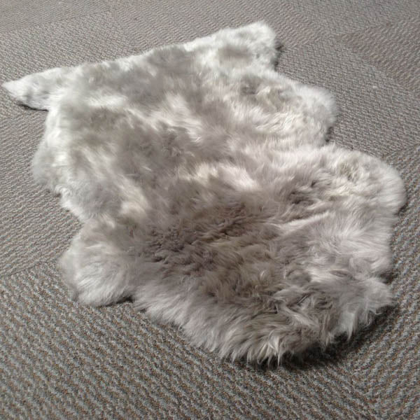 Grey Sheepskin Rug