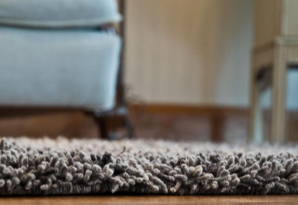 Grey Twist New Zealand Wool Rug