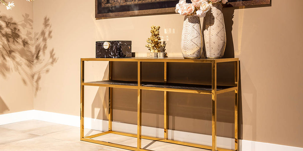 Blackbone Industrial Console Table