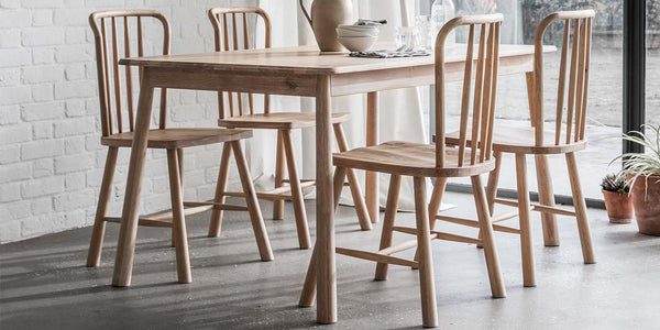 Hudson Living Wycombe Oak Dining Set