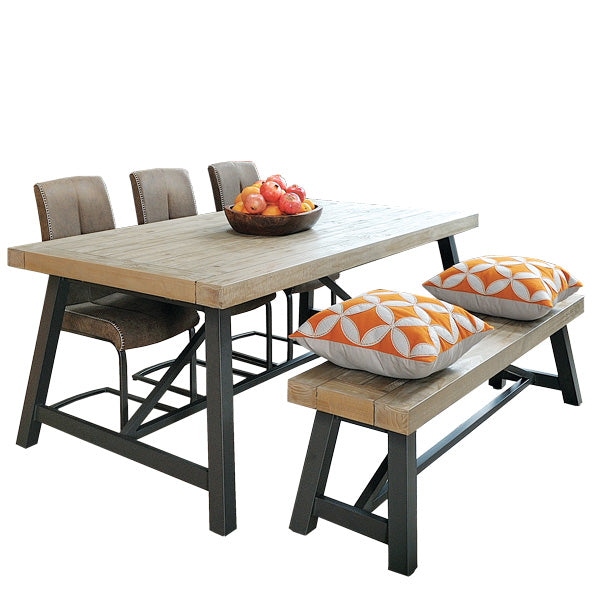 Industrial Lansdowne Dining Chairs and Table