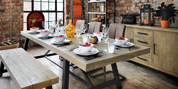 Lansdowne Industrial Dining Table