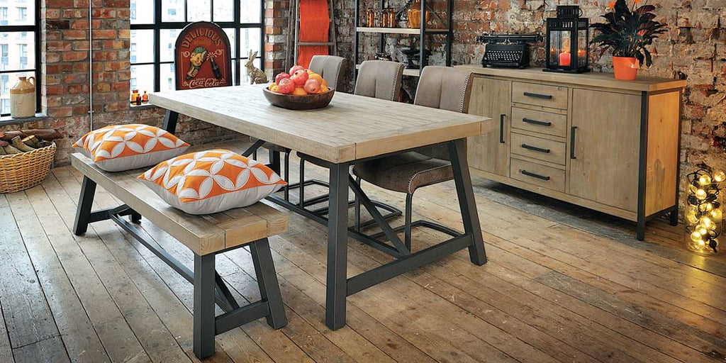 Lansdowne Reclaimed Wood Dining Table