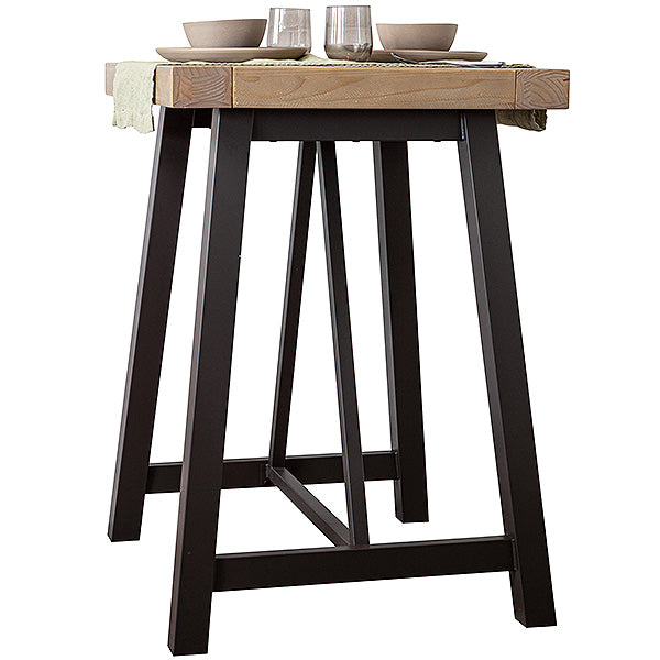 Lansdowne Industrial reclaimed wood bar table