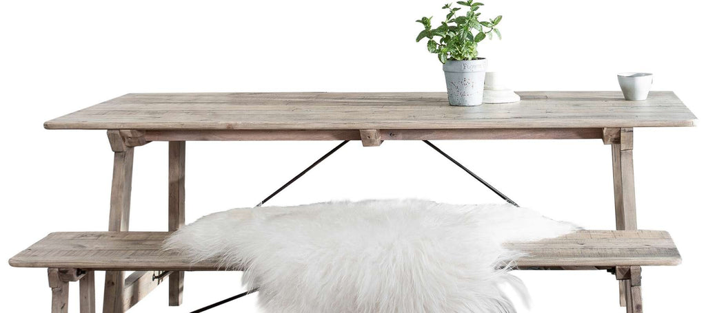 Chelwood Reclaimed Wood Dining Table