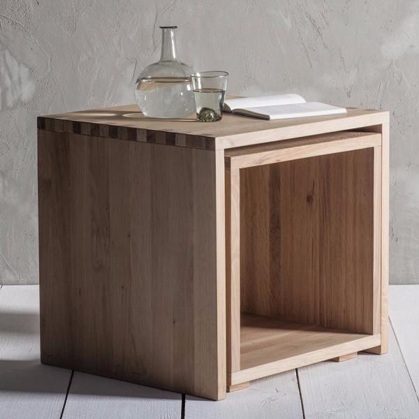 Hudson Living Kielder Oak Nest of Tables
