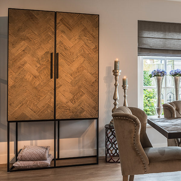 Kingsbridge Industrial Reclaimed Oak Display Unit