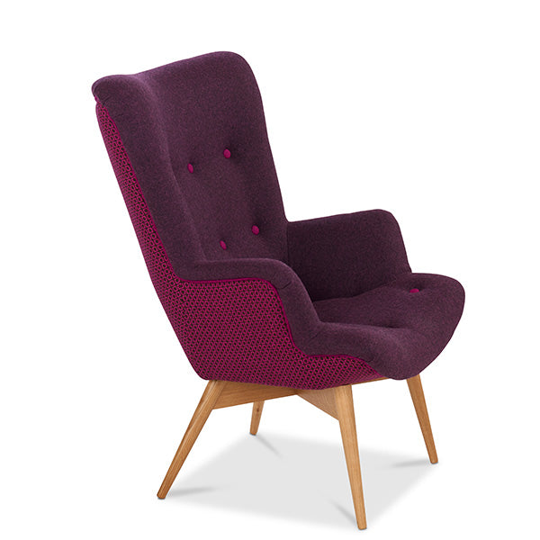 Kirk Moon Wool Armchair
