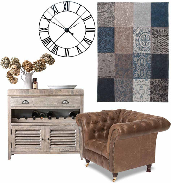 Brown Leather Armchair