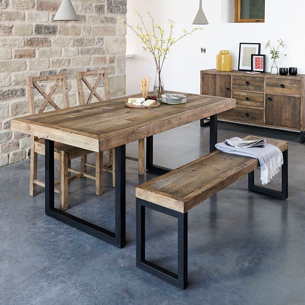 Standford Reclaimed Wood Dining Table