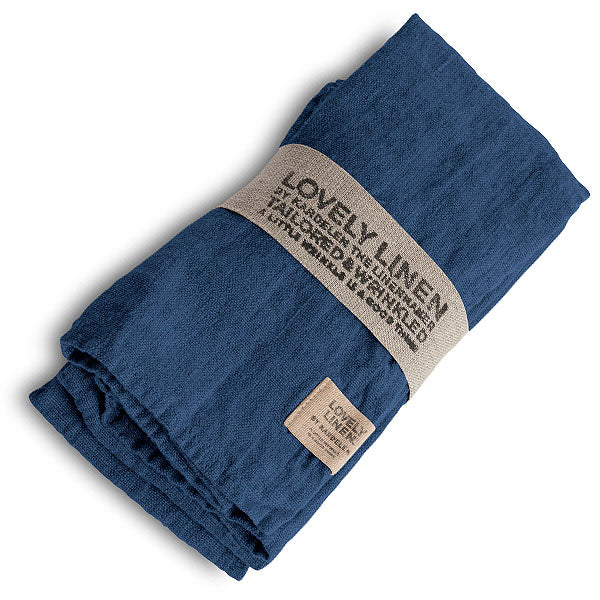 Lovely Linen Denim Blue Napkins