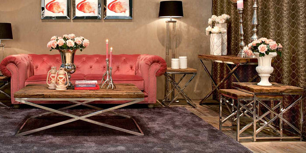 Luxe Kensington Reclaimed Wood Coffee Table 