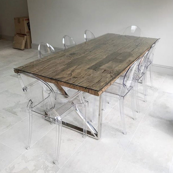 Luxe Kensington Reclaimed Wood Dining Table