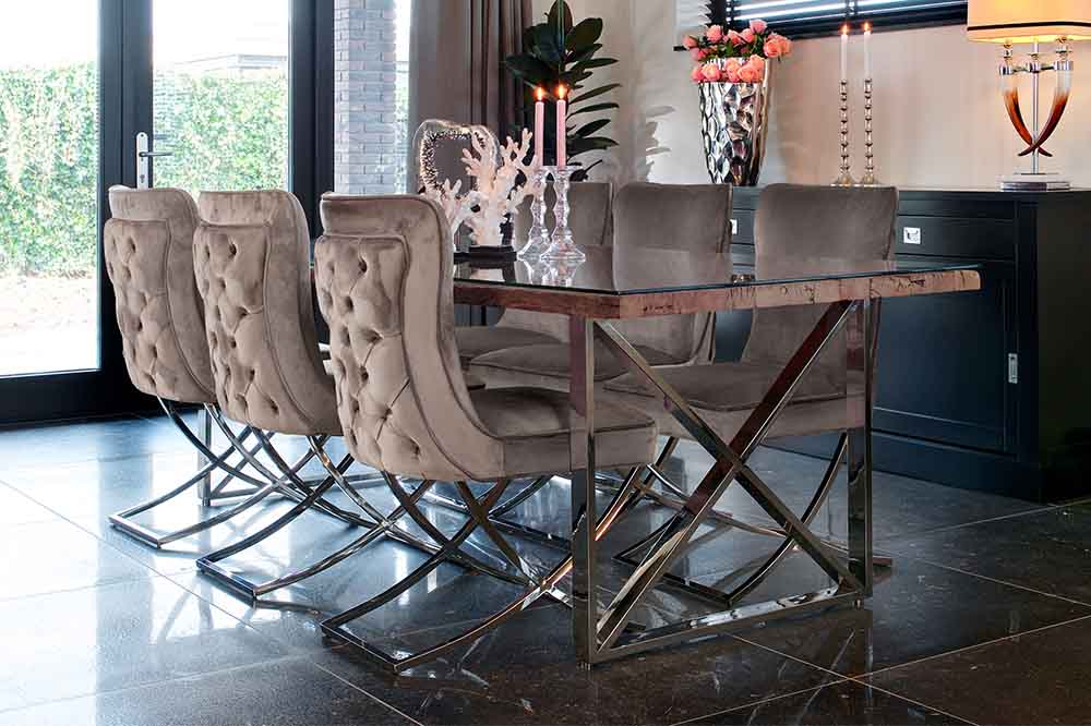 Luxe Kensington Reclaimed Wood Dining Table