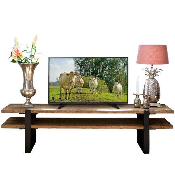 Maddox Industrial Reclaimed Elm TV Unit