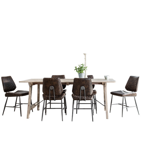Chelwood Medium Reclaimed Wood Dining Set