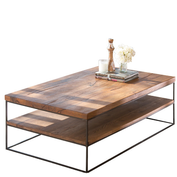 Mitcham Industrial Oak Coffee Table